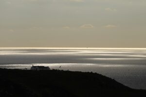 land's end by sunset