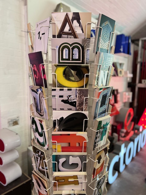 Buchstabenmuseum in Berlijn – 3000 x letters