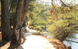 Mountainbiken op Losinj 
